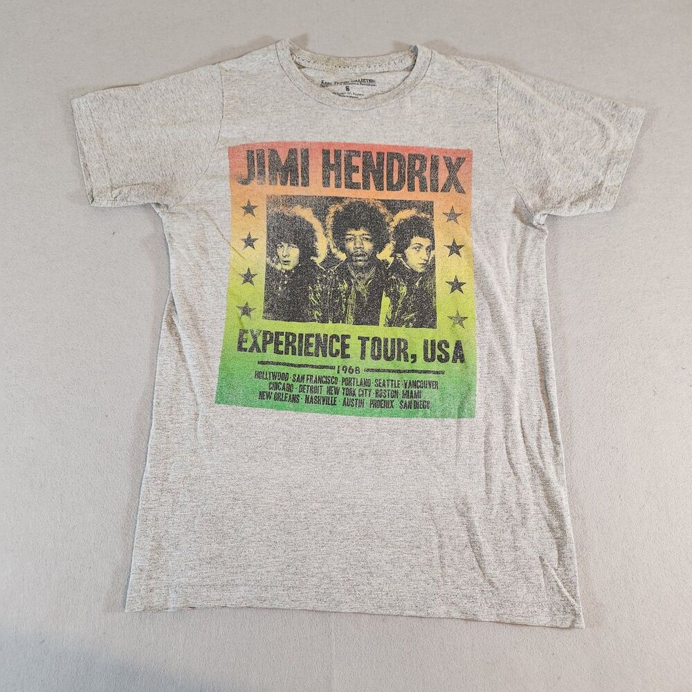 Jimi Hendrix Experience Tour USA (Karl Ferris Collection) T-Shirt Size S